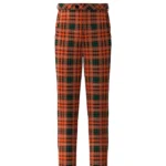 Docherty, William Thomas and Mary Bridget Tartan Trouser Front