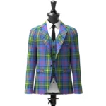 Donegal Tartan Jacket Front