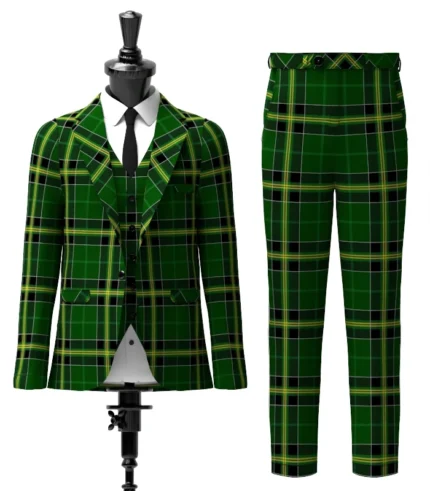 Duffy Tartan Suit Front