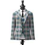Dunn Tartan Jacket Front
