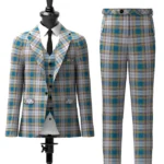 Dunn tartan Suit Front