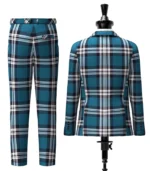 Earl of St Andrews Tartan Suit Back