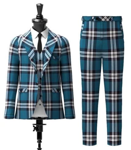 Earl of St Andrews Tartan Suit Front