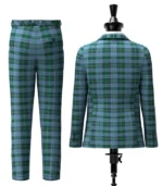 Ellis tartan Suit Back