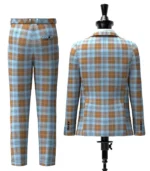 Falkirk Tartan Suit Back