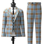 Falkirk Tartan Suit Front