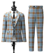 Falkirk Tartan Suit Front