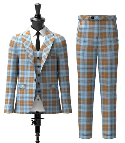 Falkirk Tartan Suit Front