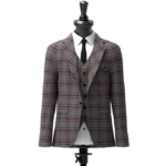 Fermanagh Tartan Jacket Front