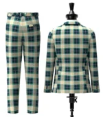 Fitzpatrick Tartan Suit Back