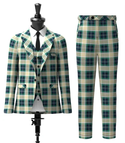 Fitzpatrick Tartan Suit Front