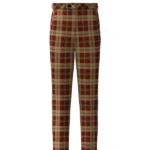 Fitzsimmons Red Tartan Trouser Front