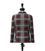 Flynn Tartan Jacket Back