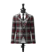 Flynn Tartan Jacket Front