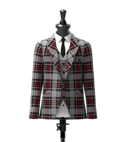 Flynn Tartan Jacket Front