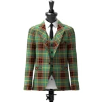 Fortnum & Mason Tartan Jacket Front