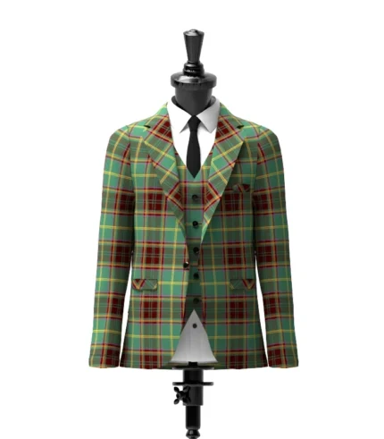 Fortnum & Mason Tartan Jacket Front