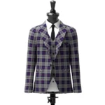 Fowler Tartan Jacket Front