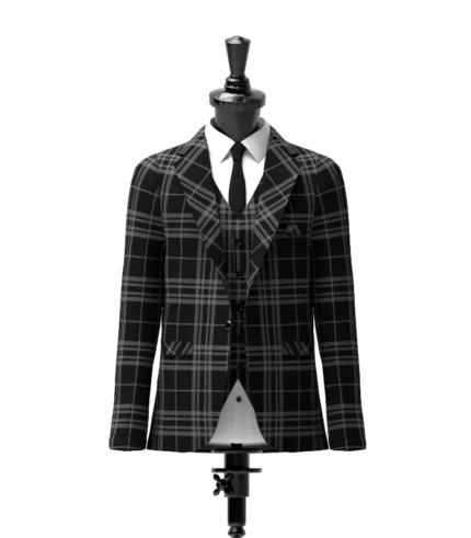 Freedom of Scotland Tartan Jacket Front