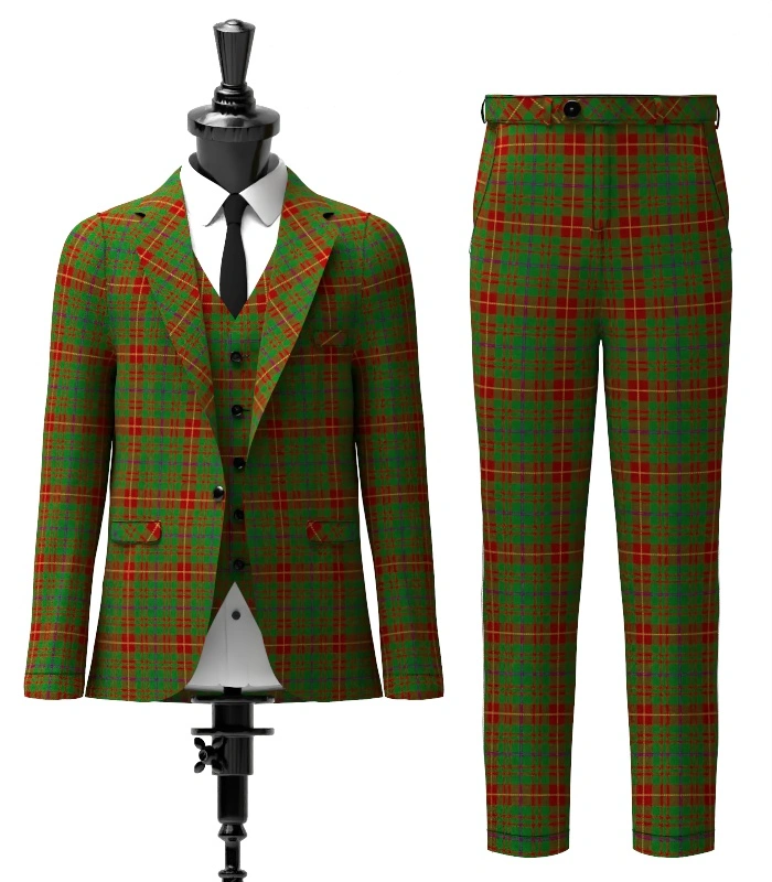 Fulton Tartan Suit Front Fulton Tartan Suit Front