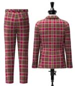 Gardner, Lynne Michele Tartan Suit Back