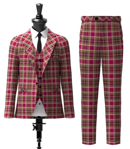 Gardner, Lynne Michele Tartan Suit Front