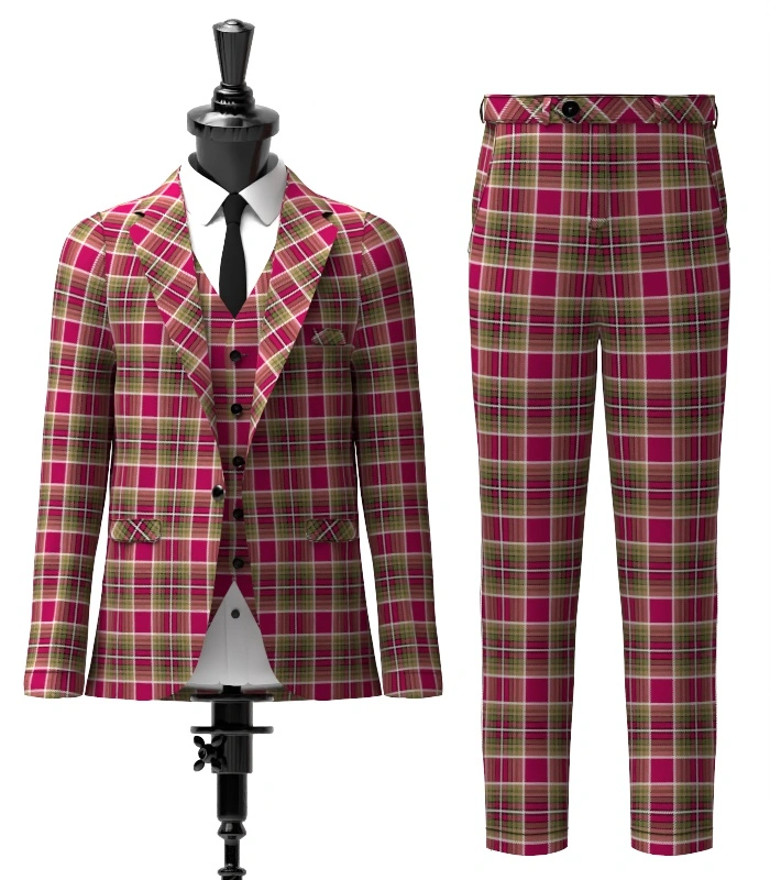 Gardner, Lynne Michele Tartan Suit Front Gardner, Lynne Michele Tartan Suit Front