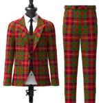 Geddes Tartan Suit Front