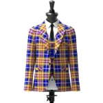 German Tartan Jacket Front