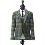 Glasgow, City of Culture Tartan Jacket Front