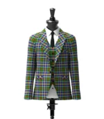 Glasgow, City of Culture Tartan Jacket Front