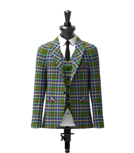 Glasgow, City of Culture Tartan Jacket Front