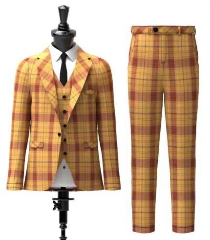 Glen Affric Tartan Suit Front