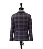 Grampian Tartan Jacket Back