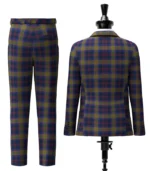 Grampian Tartan Suit Back