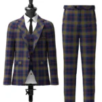 Grampian Tartan Suit Front