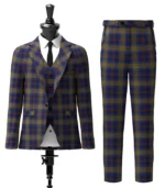 Grampian Tartan Suit Front