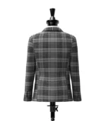 Grey Watch Tartan Jacket Back