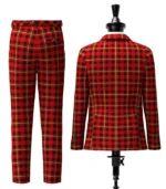 Haig Whisky Tartan Suit Back