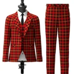 Haig Whisky Tartan Suit Front