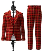 Haig Whisky Tartan Suit Front