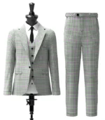 Halliday Tartan Suit Front