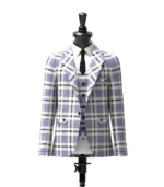 Hanna Tartan Jacket Front