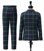 Hardie Tartan Suit Back