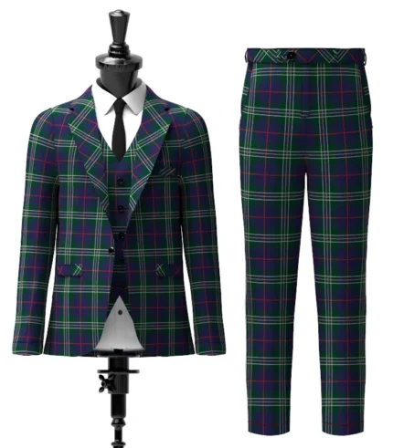 Hardie Tartan Suit Front