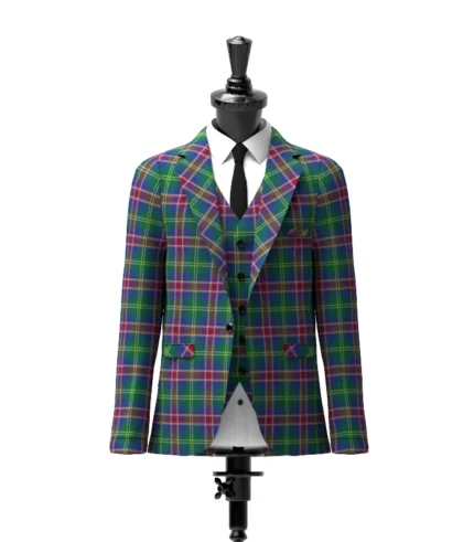 Hart of Scotland Tartan Jacket Front