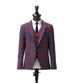 Harvey Tartan Jacket Front