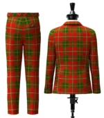 Hayes Tartan Suit Back