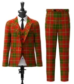 Hayes Tartan Suit Front