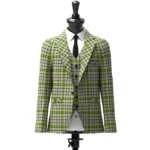 Henry Tartan Jacket Front